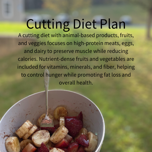 Basic Cutting Diet Plan